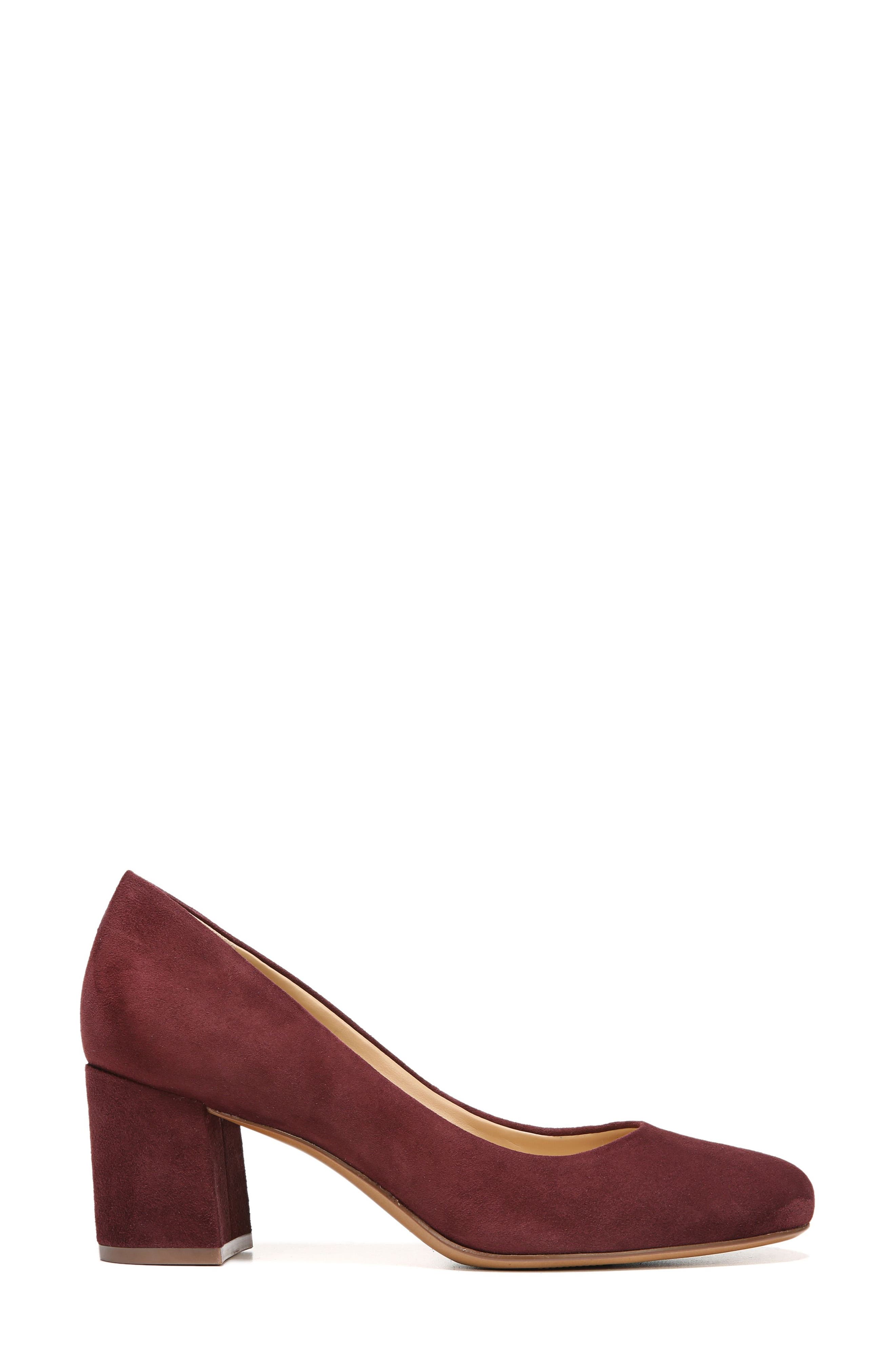 Whitney Pump, Alternate, color, BORDO SUEDE