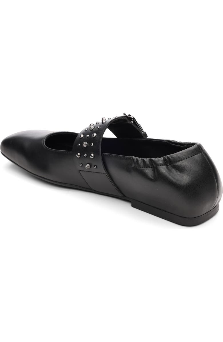 Ash Beverly Mary Jane Flat, Alternate, color, Black