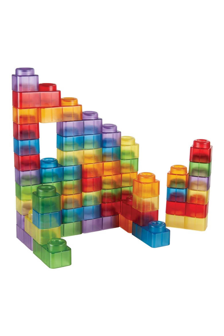 Translucent Soft Blocks - 80 Pieces, Main, color, Multicolored