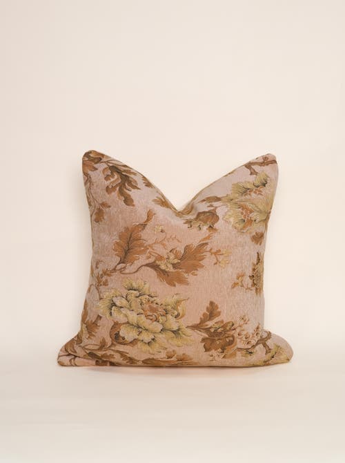 Twenty Third By Deanne Benice Tapestry Pillow In Sand
