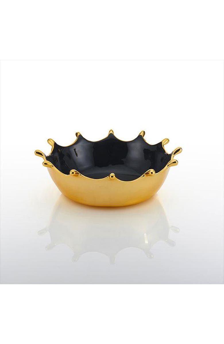 Lunares Splash Bowl, Main, color, Gold
