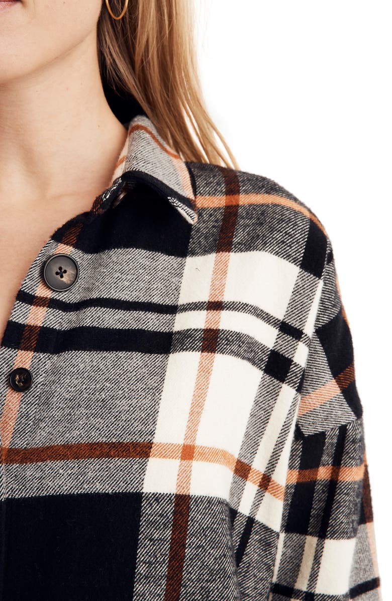 Madewell Bromley Flannel Shirt, Alternate, color,