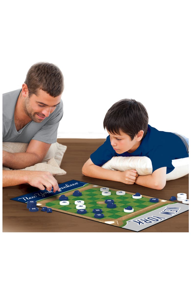 New York Yankees Checkers Board Game, Alternate, color, Multicolor