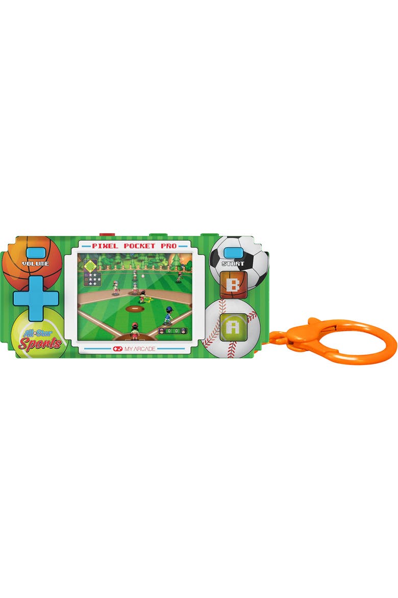 Myarcade Dgun3944 Allstar Sports Pixel Pocket Pro, Alternate, color, Multicolor