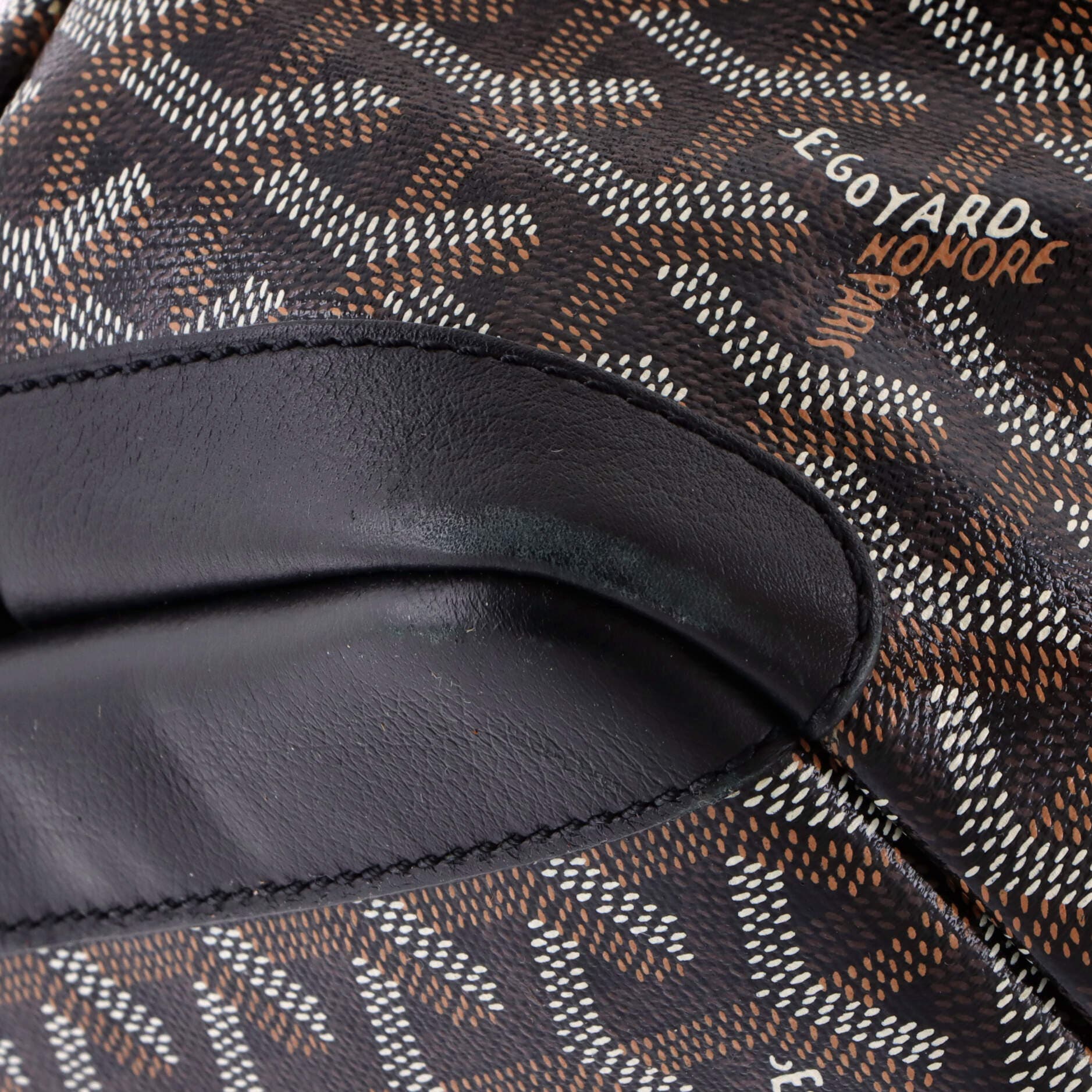 Pre-Owned Goyard Artois Tote Coated Canvas MM, Alternate, color, Black