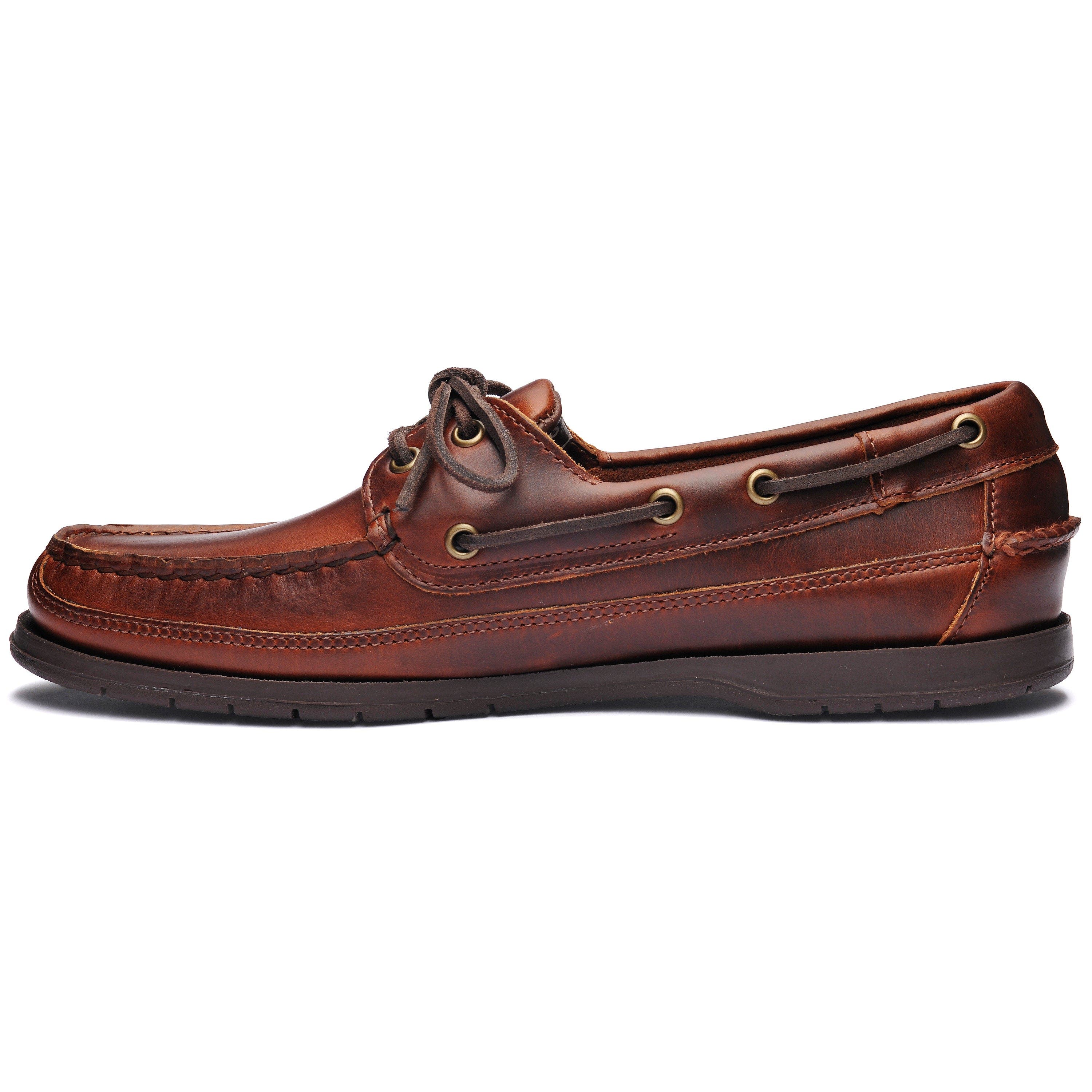 Schooner Boat Shoes, Alternate, color, Brown-Gum