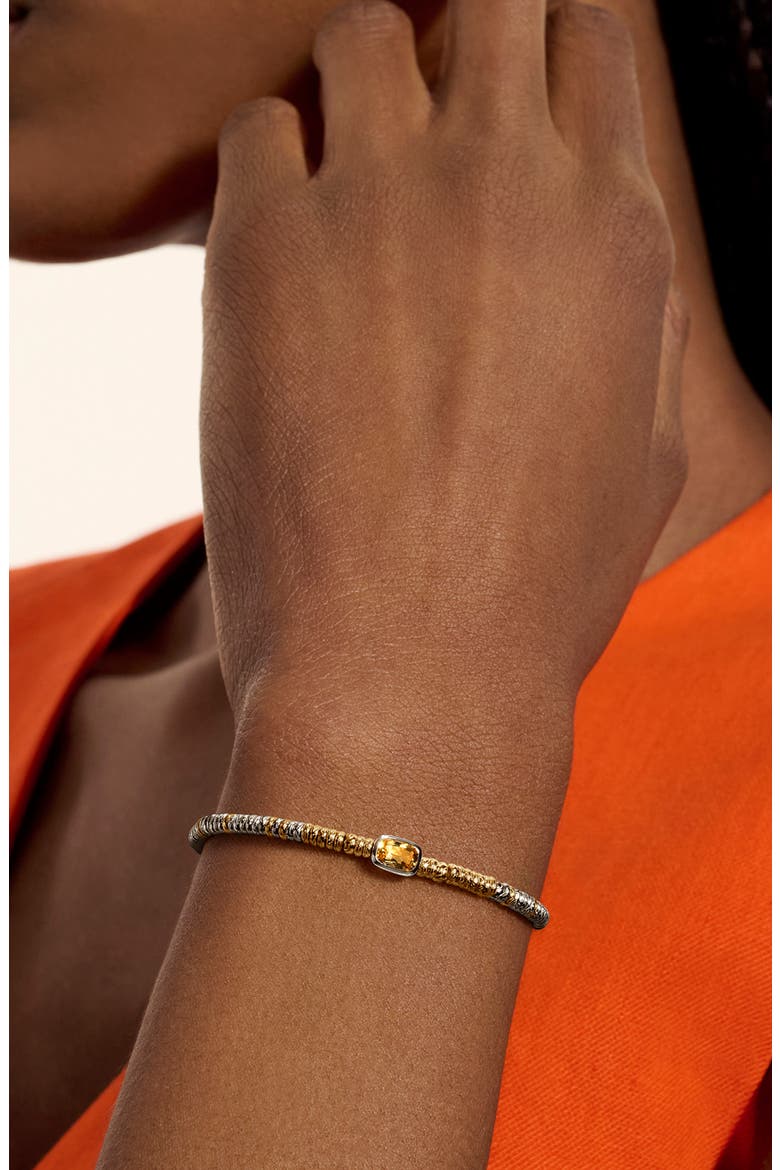 Heishi Bracelet, Alternate, color, CITRINE