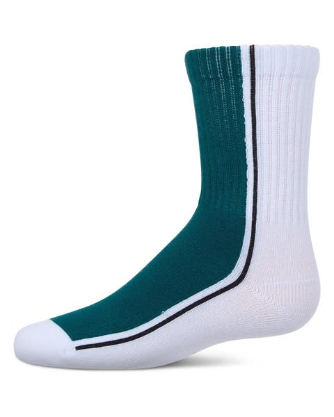 Color Block Stripe Crew Socks (Toddler, Little Kid & Big Kid)