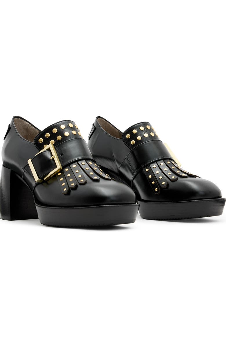 AllSaints Zia Stud Loafer, Main, color,