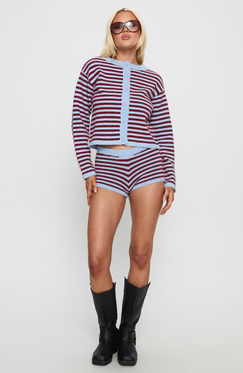 Princess Polly Kollens Striped Knit Cardigan, Alternate, color,