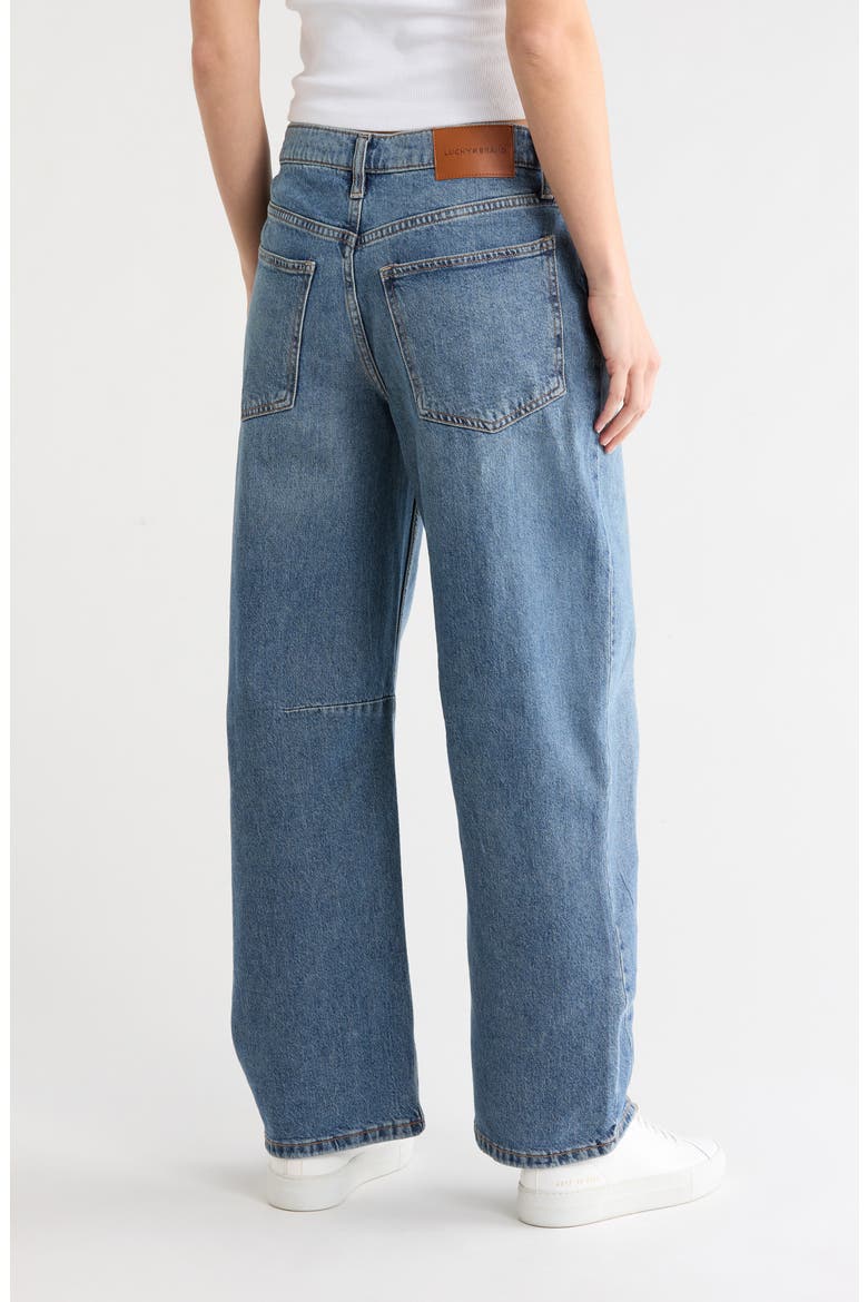 Barrel Wide Leg Jeans, Alternate, color, ARTEMIS