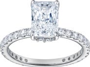 LuvMyJewelry Sia 14K Gold Radiant Cut Lab Grown Diamond Hidden Halo Ring - 2.25 Ct