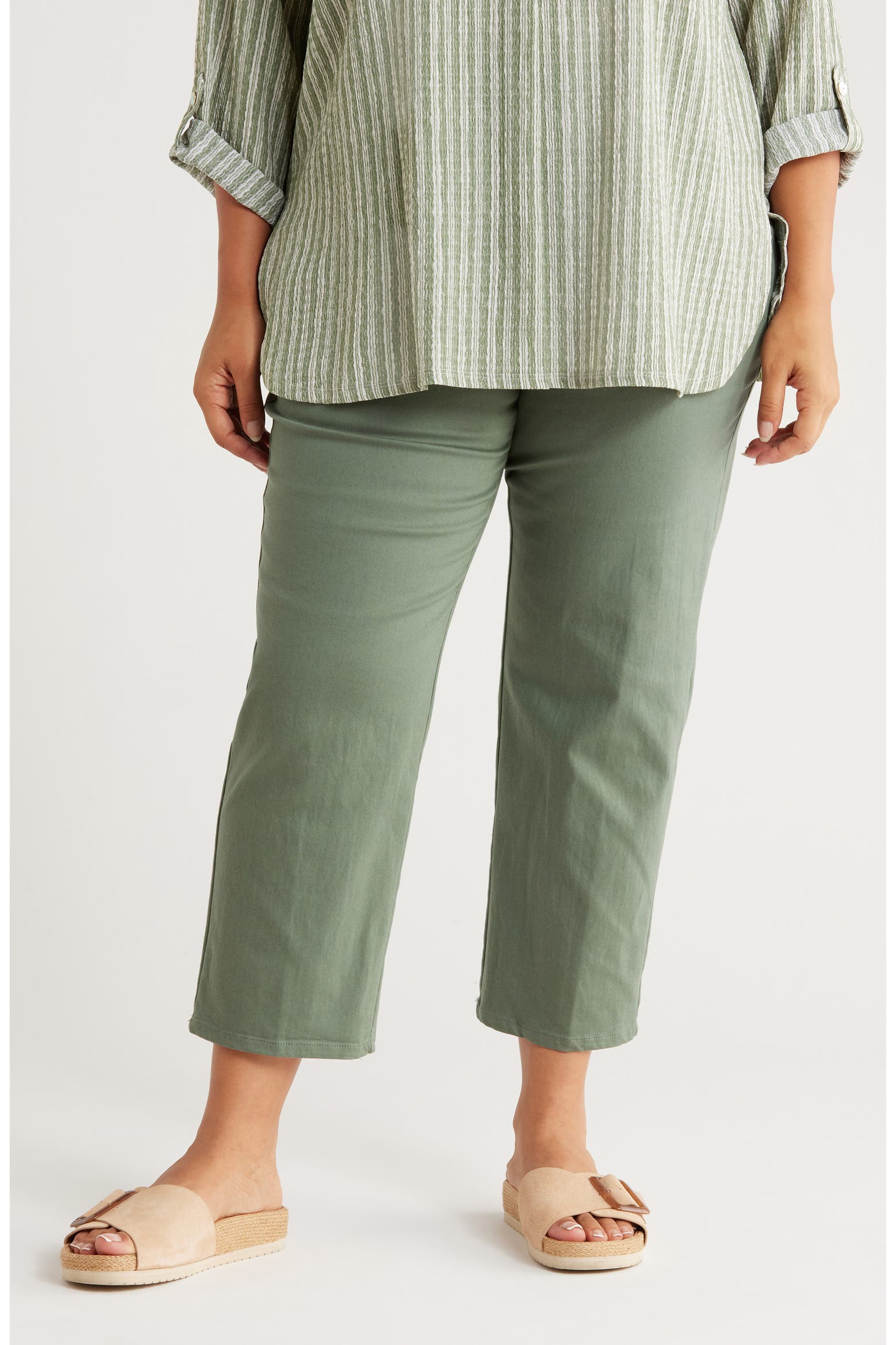 Ruby Rd Woman RUBY RD Cotton Blend Pants (Women) | Nordstromrack