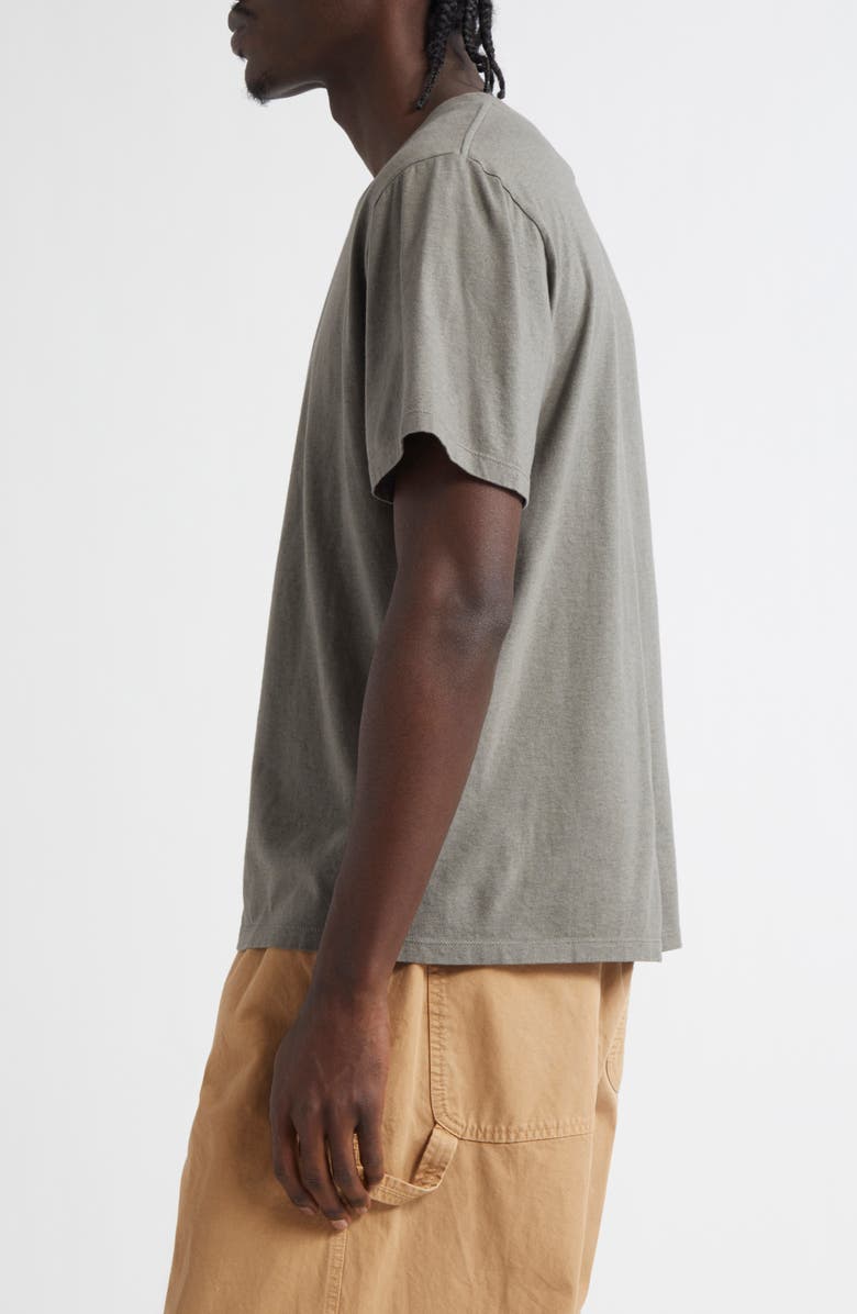 MM6 Maison Margiela Numeric Logo Patch T-Shirt, Alternate, color, Taupe