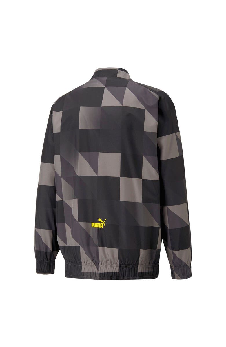 PUMA Men's Puma Black Manchester City 2022/23 Pre-Match Full-Zip Jacket, Alternate, color, Black