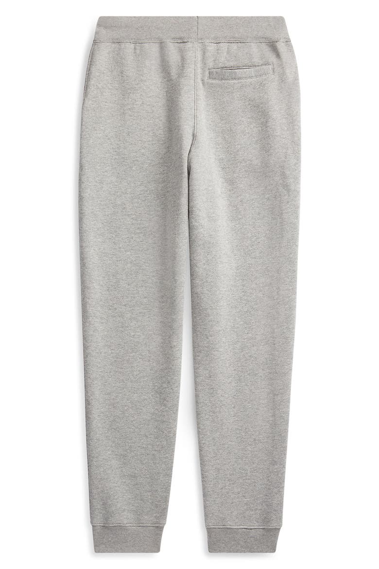 Kids' Fleece Joggers, Alternate, color, GREY HTR