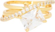 Covet Split Shank CZ Ring