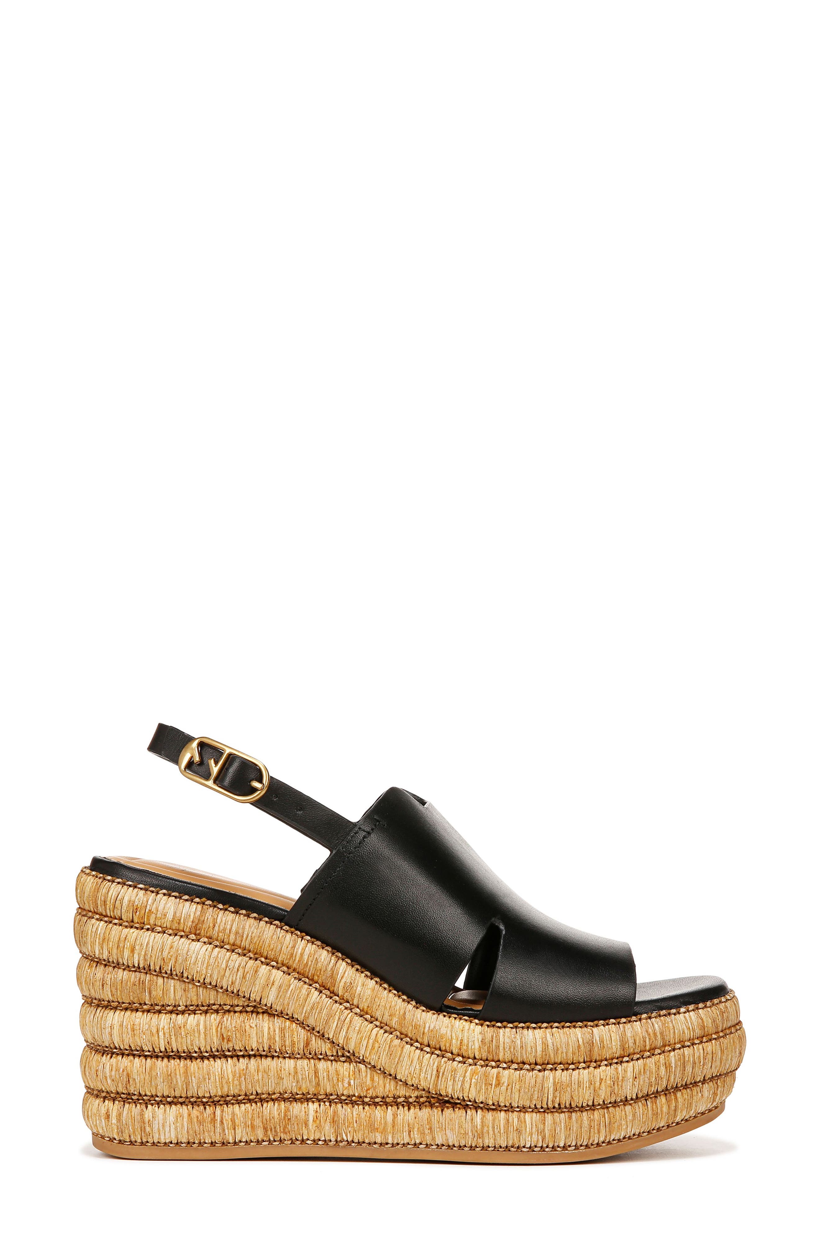 SARTO by Franco Sarto Tamryn Wedge Sandal, Alternate, color, 