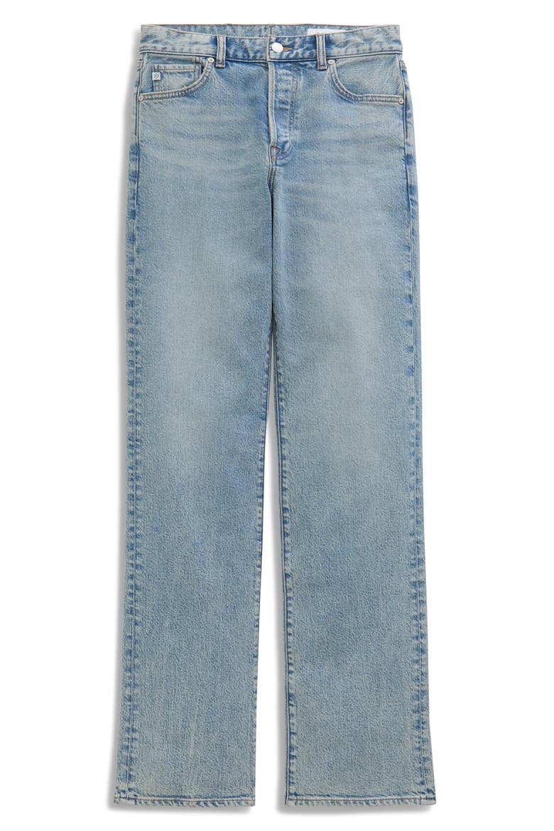 Sydney High Waist Relaxed Straight Leg Jeans, Alternate, color, HIGHWAY 29