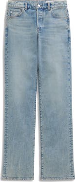 AG Sydney High Waist Relaxed Straight Leg Jeans