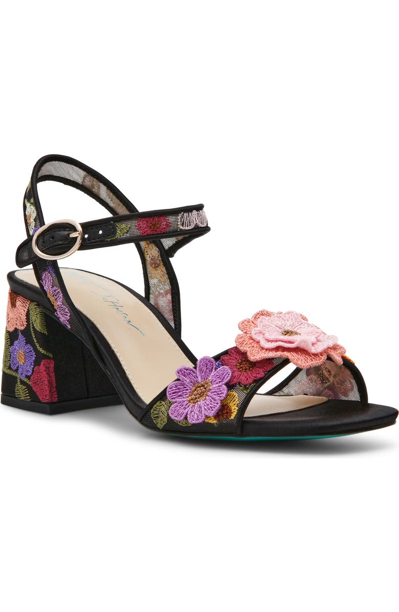 Betsey Johnson Blare Ankle Strap Pump, Main, color,