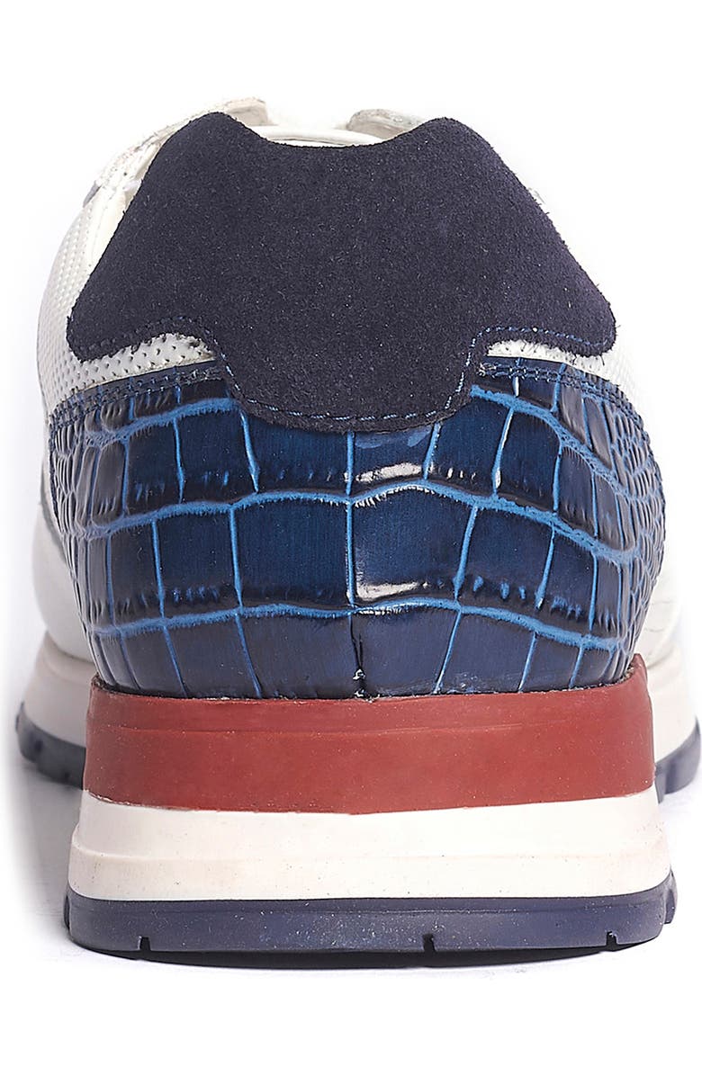 CARLOS SANTANA Hazel Snake Print Sneaker, Alternate, color, White