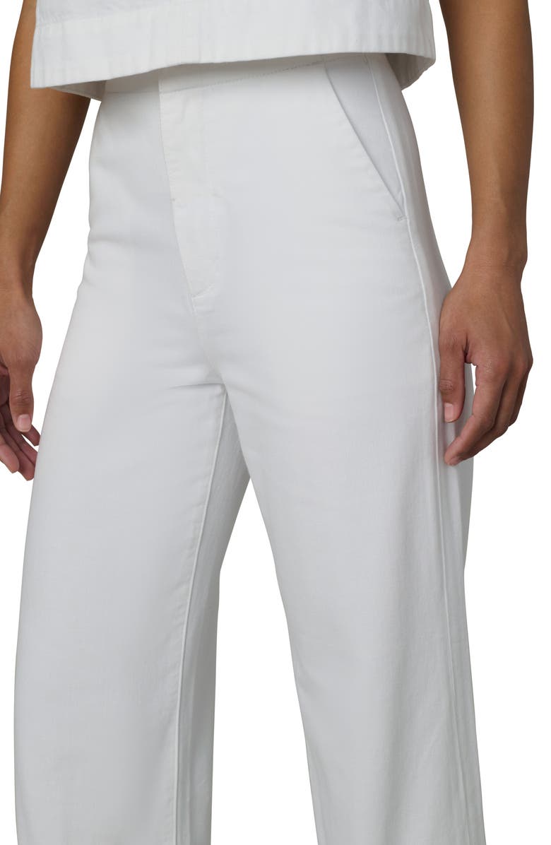 Joe's The Clean High Waist Ankle Flare Jeans, Alternate, color, White