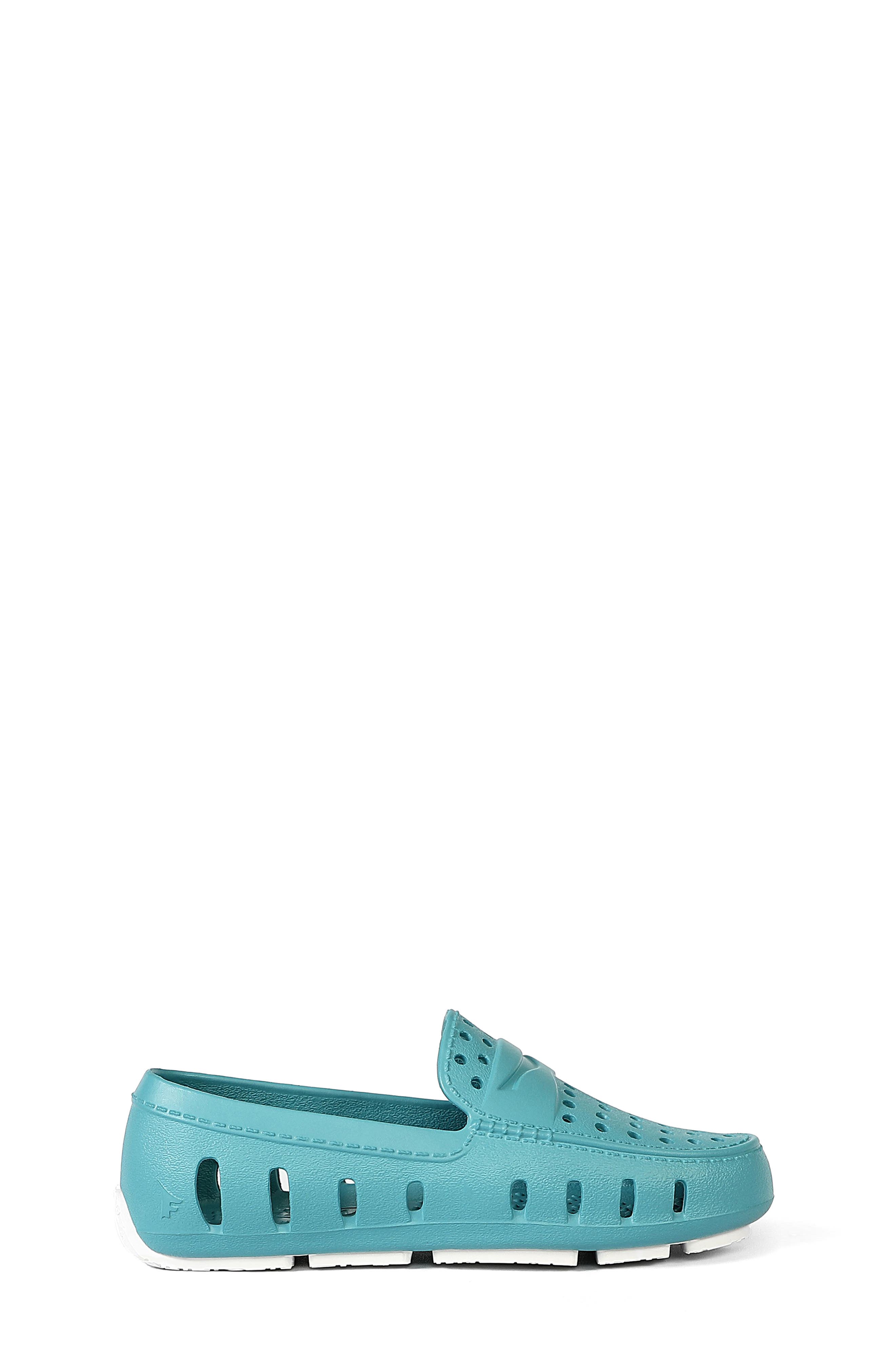 Kids' Prodigy Driver Loafer, Alternate, color, BRISTOL BLUE/ BRIGHT WHITE