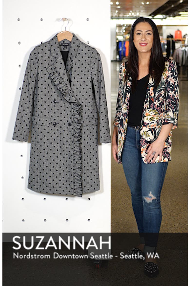 Flocked Dot Coat video