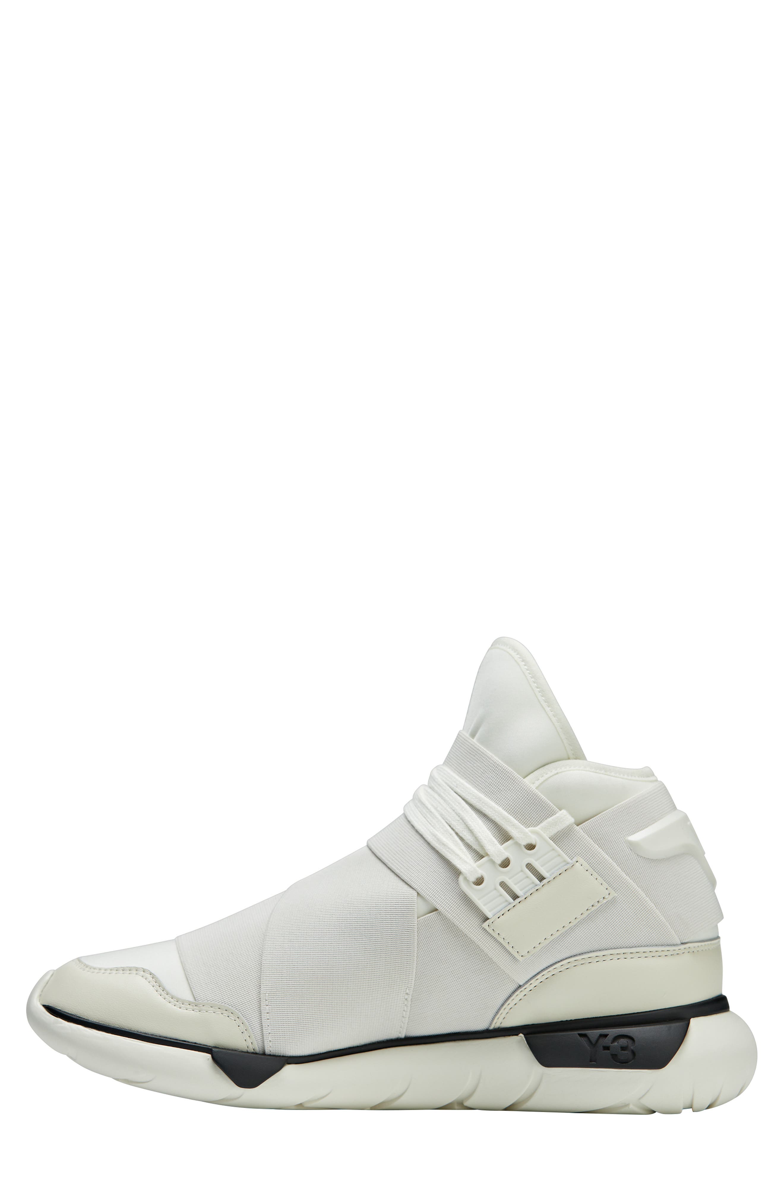 adidas Qasa Sneaker, Alternate, color, Off White/ Cream White/ Black