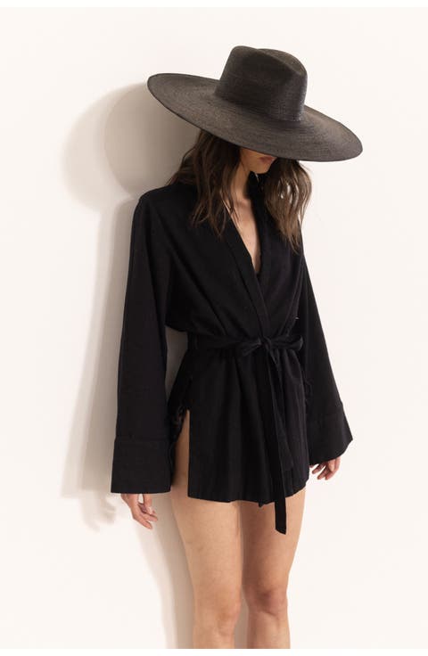 RESORT SWIM COVER UP KIMONO