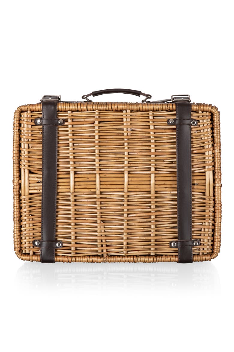 Champion Picnic Basket, Alternate, color, RED/ BLACK BUFFALO PLAID