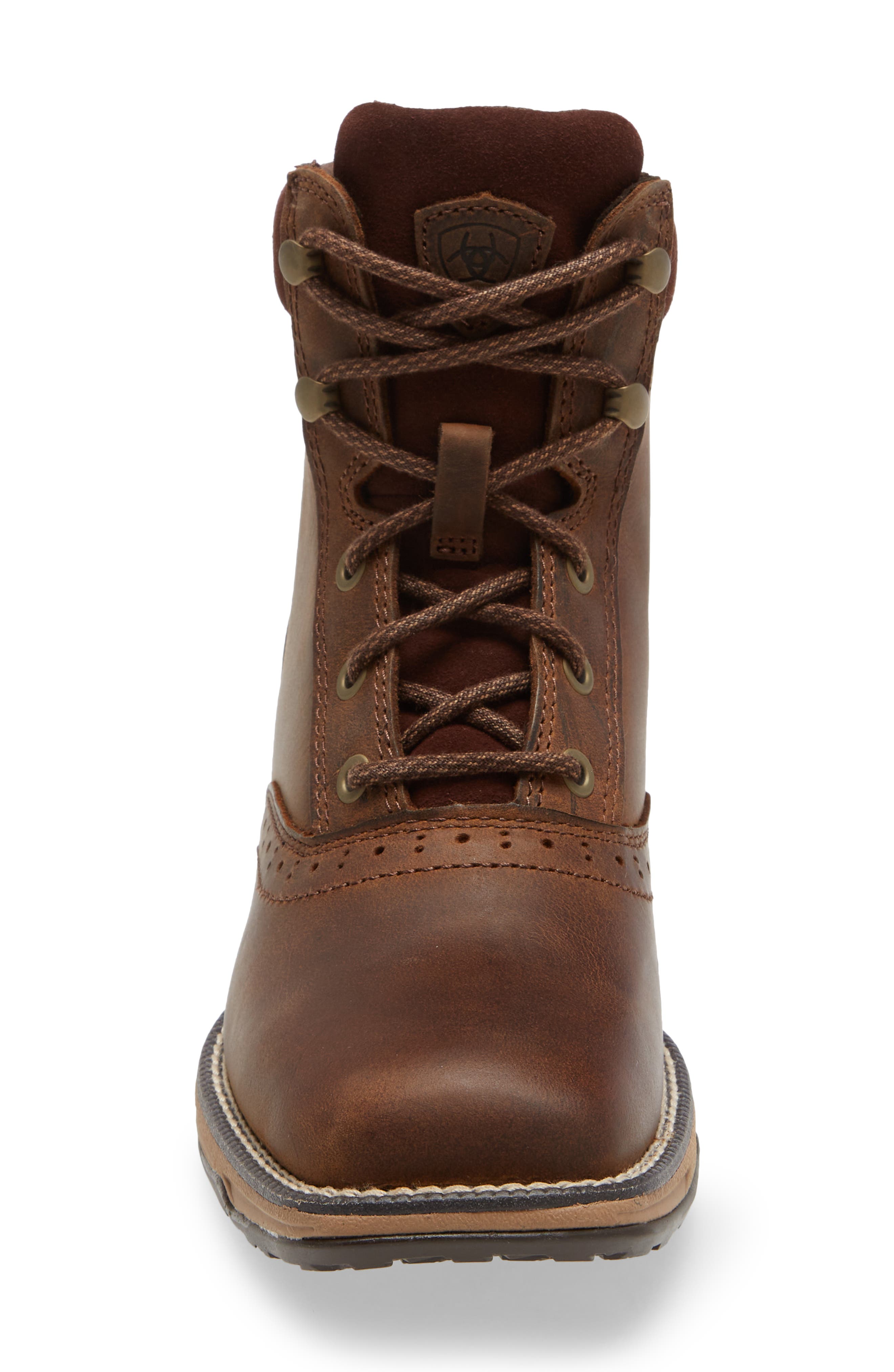 Anthem Lace-Up Boot, Alternate, color, DISTRESSED BROWN