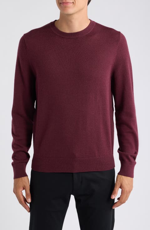 Italian Merino Wool Crewneck Sweater