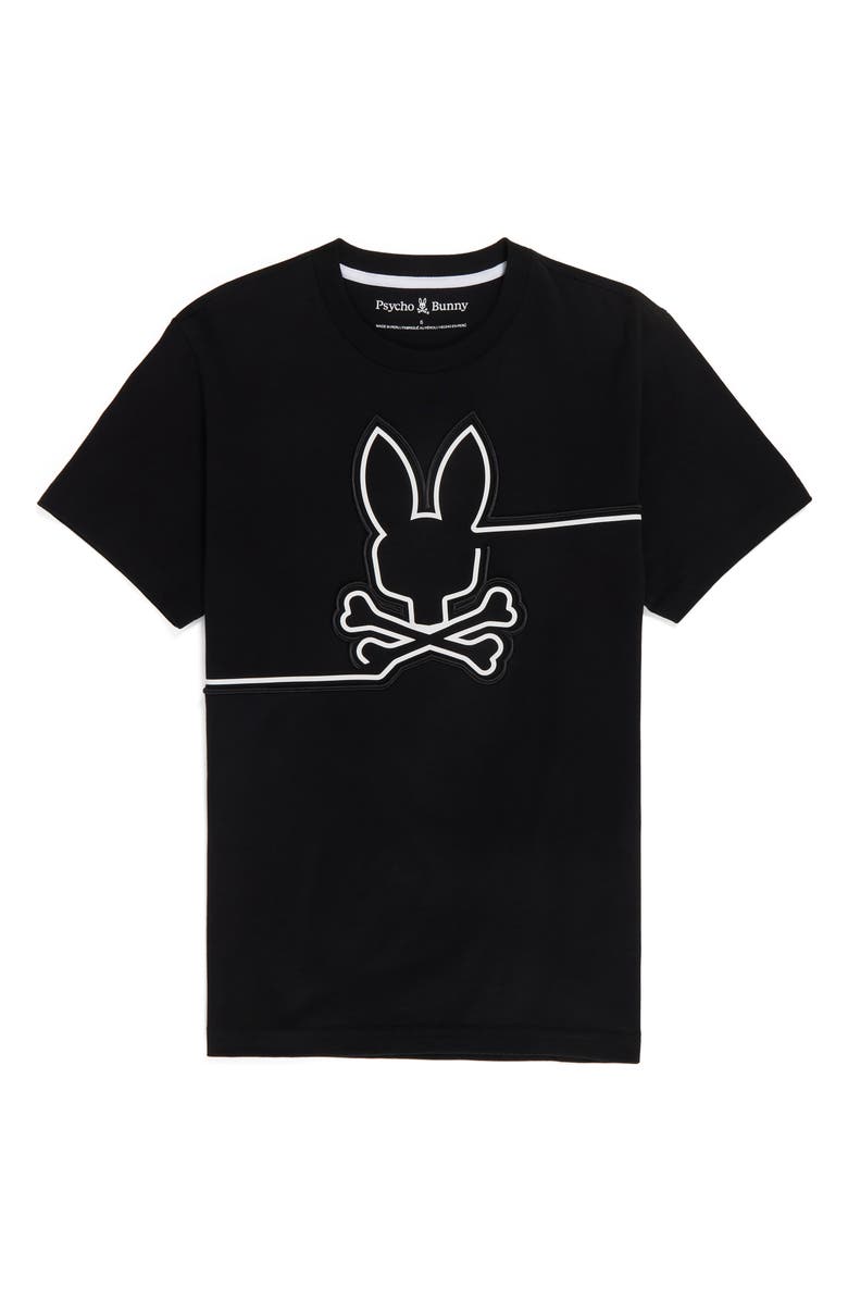 Psycho Bunny Chester Logo Embroidered T-Shirt, Alternate, color, 