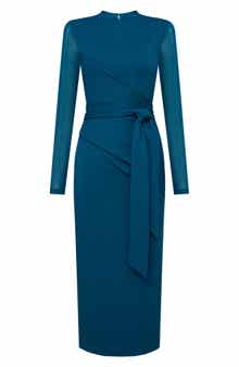 Finan Long Sleeve Midi Dress