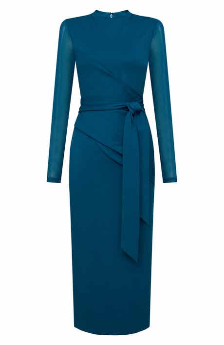 Finan Long Sleeve Midi Dress