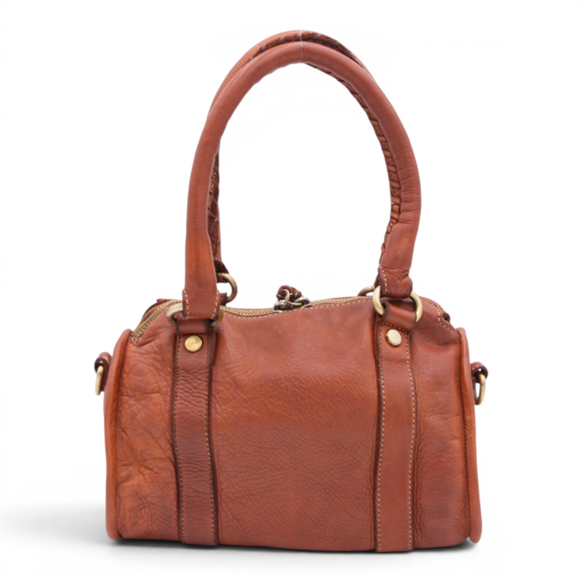 Small Pocket Satchel, Alternate, color, Cognac