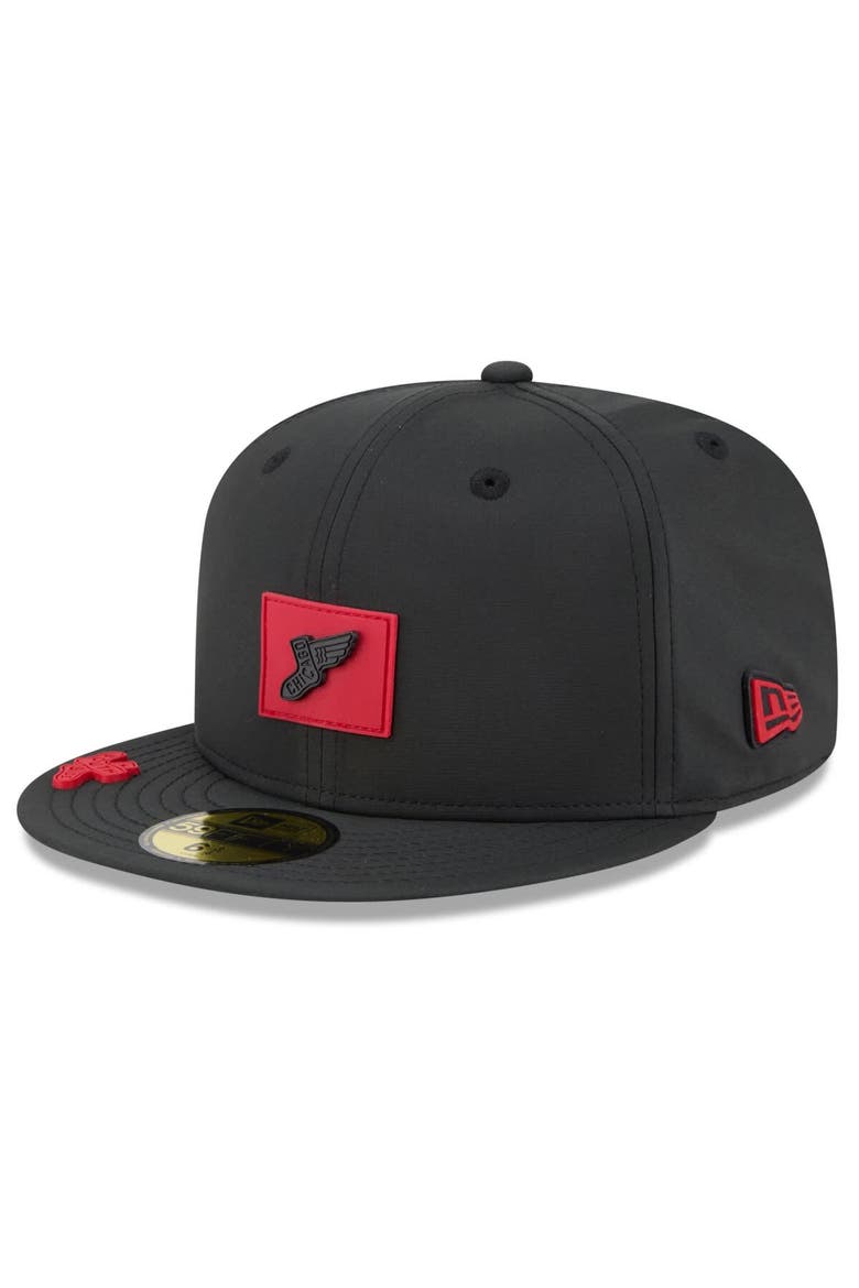 Men's New Era  Black Chicago White Sox 2026 Clubhouse Alternate 59FIFTY Fitted Hat, Main, color, Black