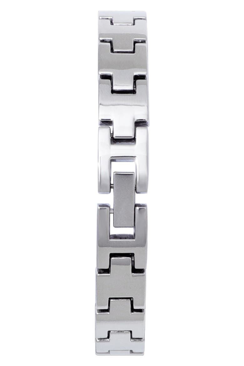 Florence Bracelet Watch, 24mm, Alternate, color, SILVER/ WHITE