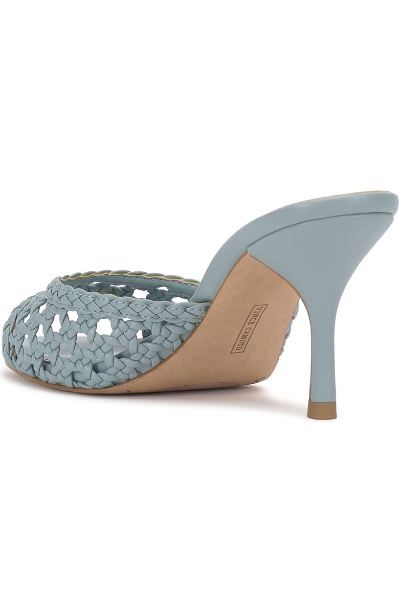 Vince Camuto Prilany Mule Sandal, Alternate, color, Celeste Blue Soft Nappa Silk