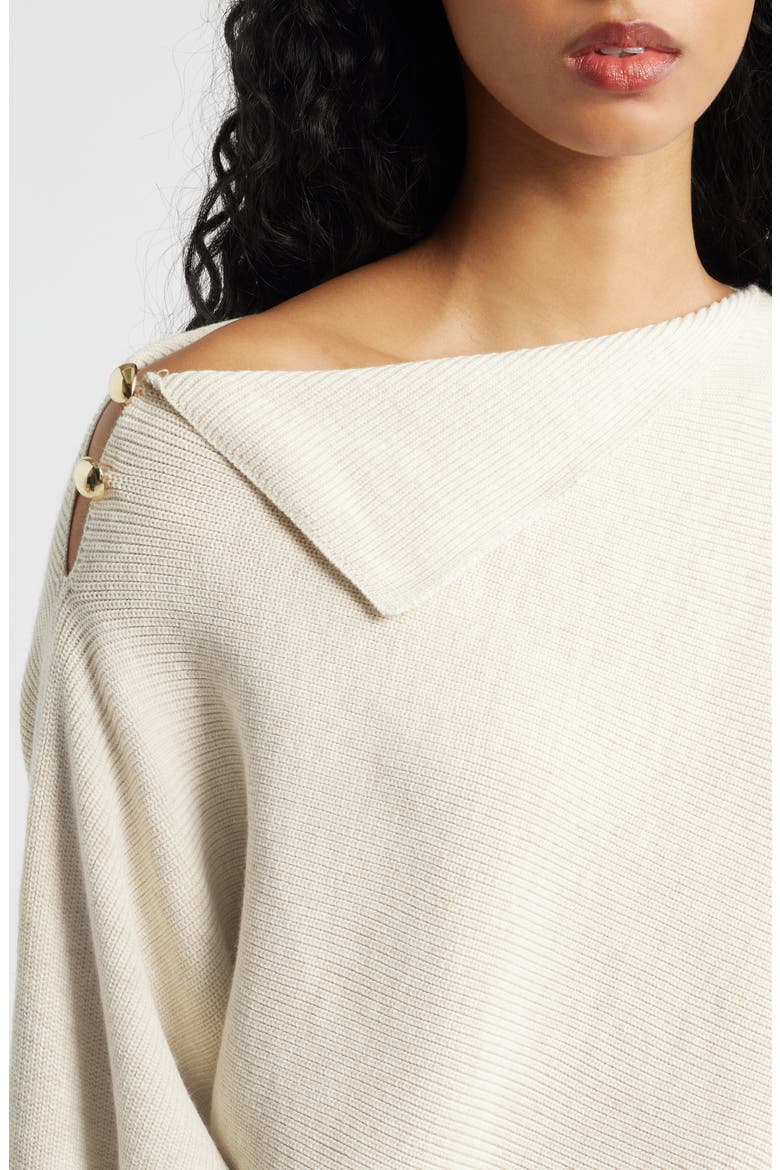 Twister Sweater, Alternate, color, BEIGE