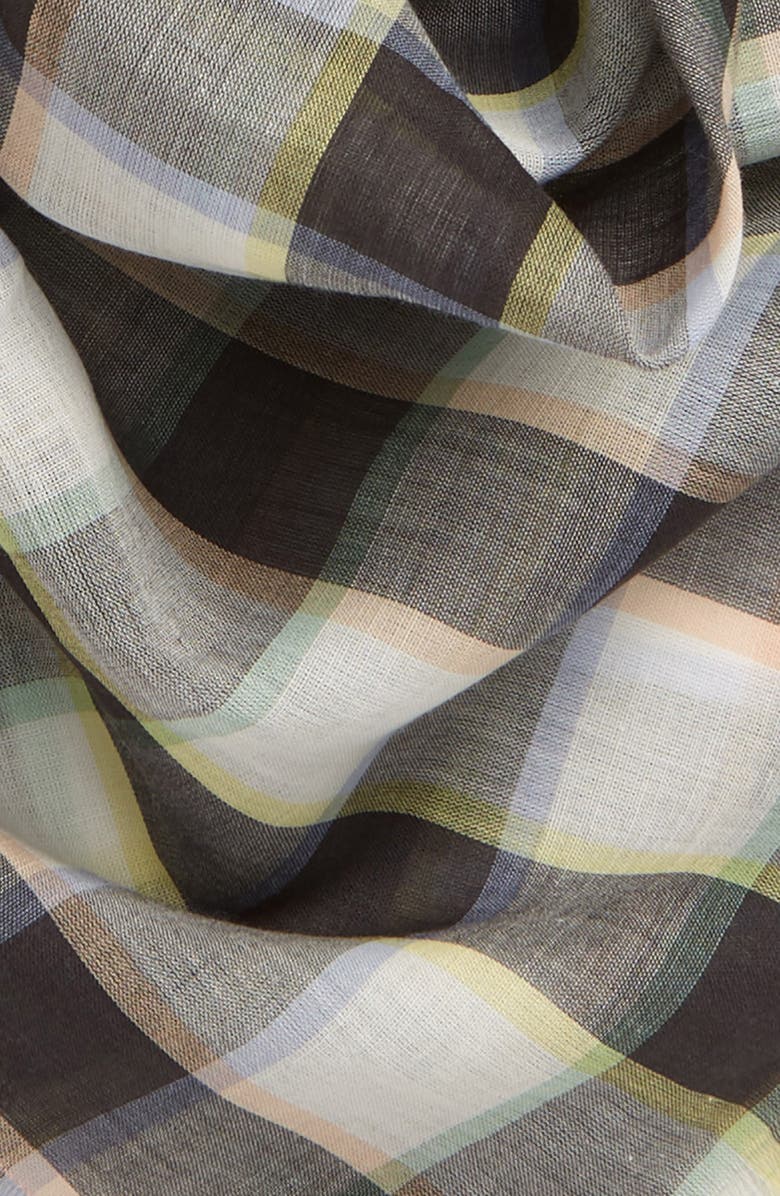 Madewell Shadow Petal Fringe Organic Cotton Bandana, Alternate, color,