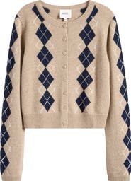 Reformation Clara Cashmere Crew Cardigan