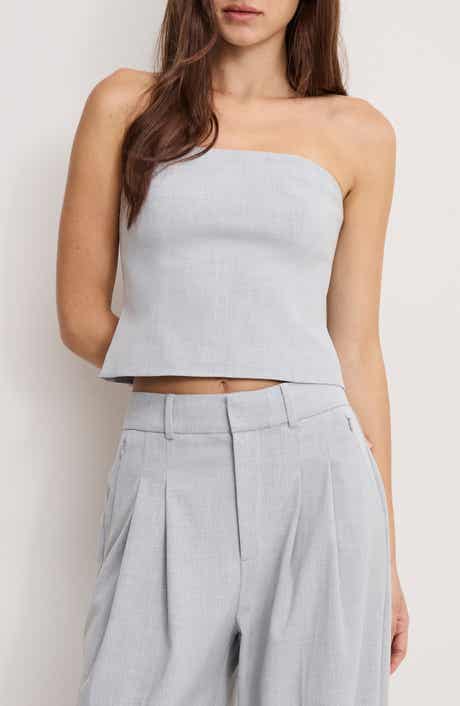 Essential Suiting Strapless Top