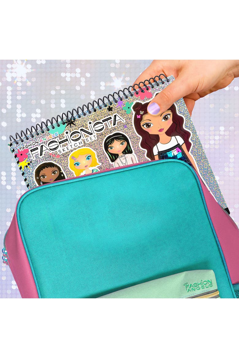 Sketch Portfolio Bundle Fashionista & Beauty Guru, Alternate, color, Multicolored