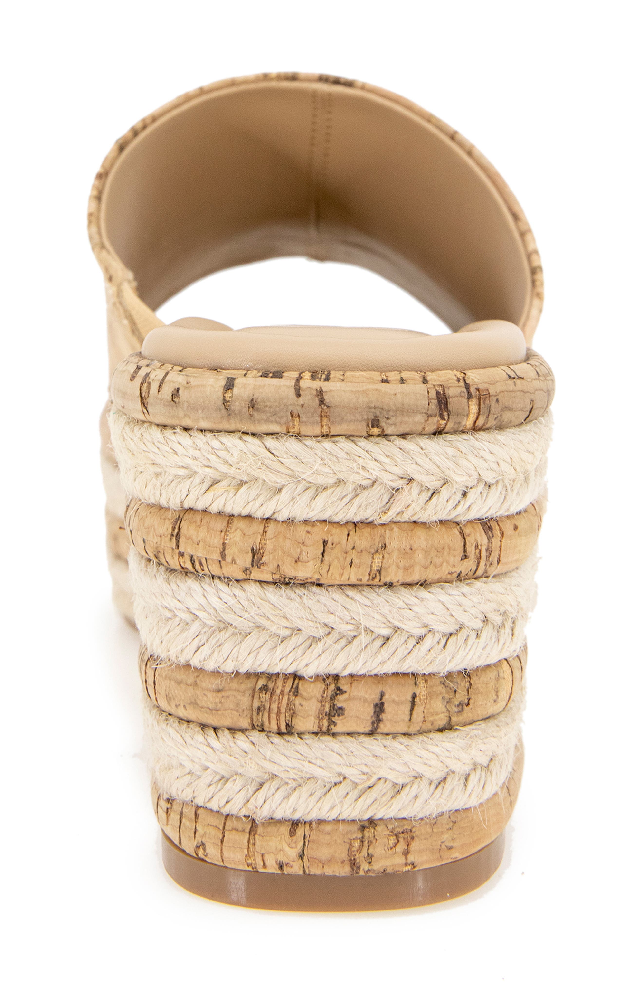 Reaction Kenneth Cole Elissa Platform Sandal, Alternate, color, Natural Cork