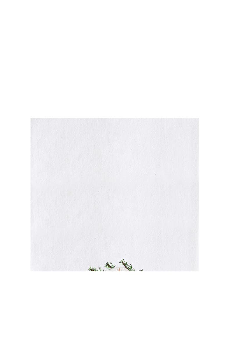 C&F Home Shell Christmas Wreath Towel, Alternate, color, Green