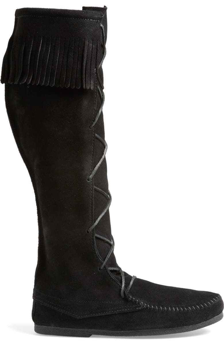 Minnetonka Knee High Boot, Alternate, color,
