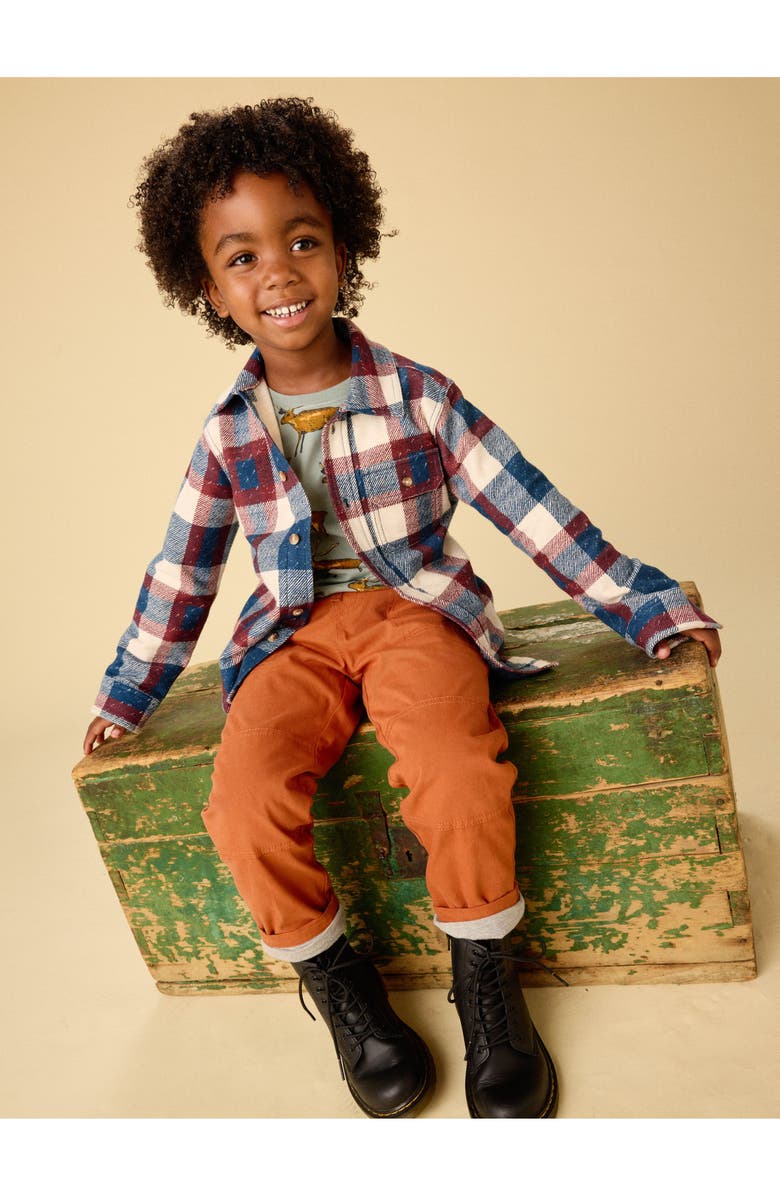 Tea Collection Cozy Does It Lined Pants, Alternate, color, Ginger Bread